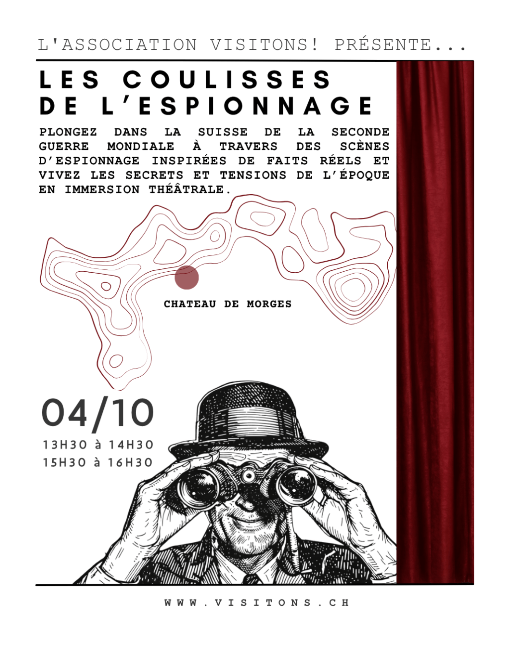 Visitons! Les coulisses de l&rsquo;espionnage